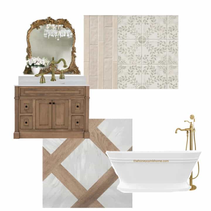 bathroom-with-inlaid-tile-wood-flooring