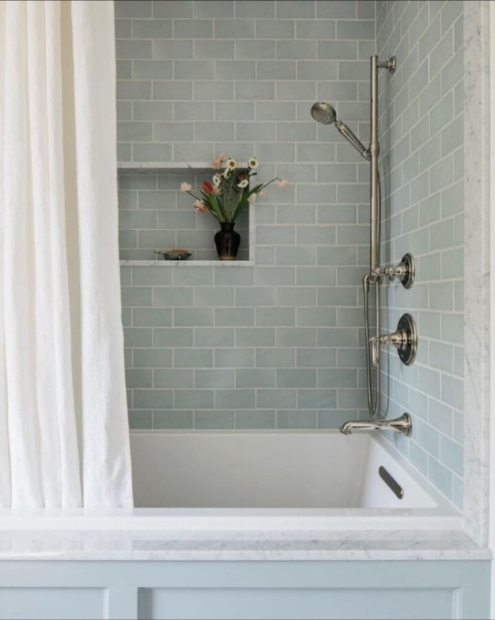 beautiful bathtub shower combo tile ideas