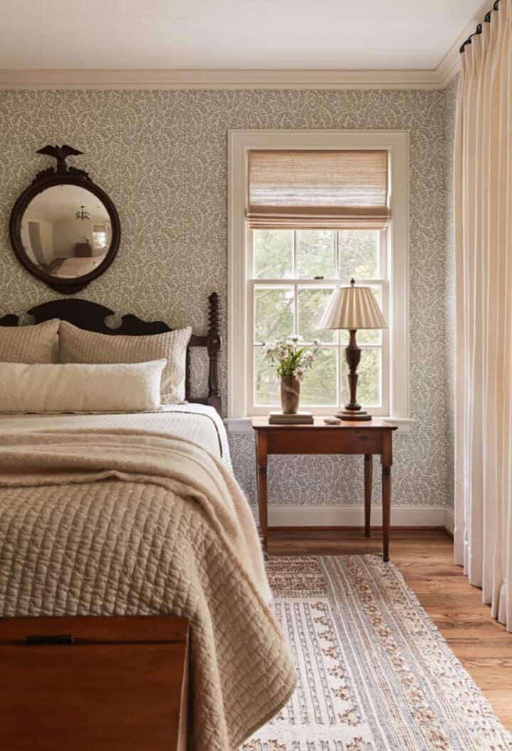 allison guise interior design bedroom layer and texture