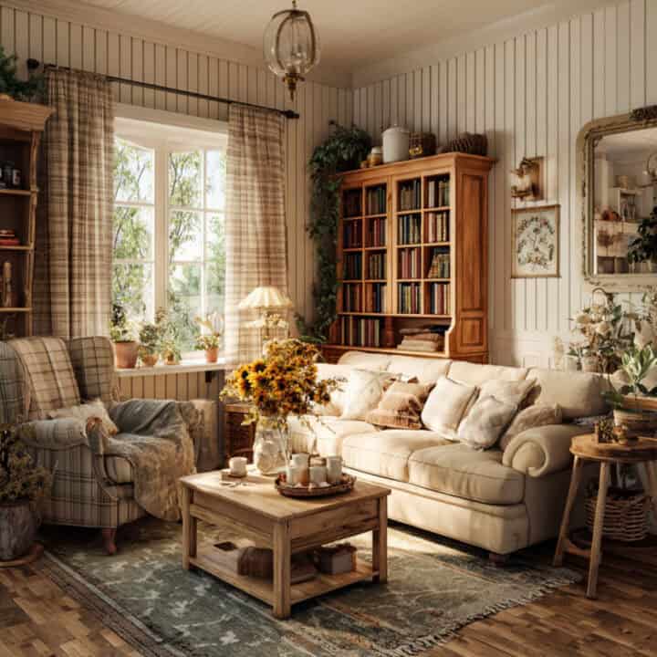 cozy-cottage-living-room-720x720-1 cozy-cottage-living-room - make a room feel more inviting