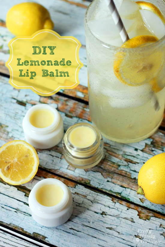 DIY Lemonade Lip Balm | Pretty Handy Girl