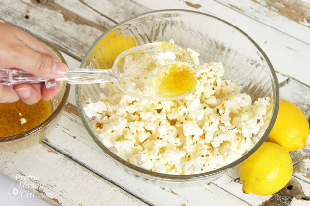 Lemon Zest Popcorn {Gift Idea} | Pretty Handy Girl