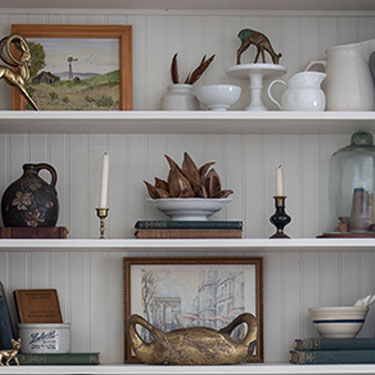How to Style Open Shelves Without Making Them Look Cluttered