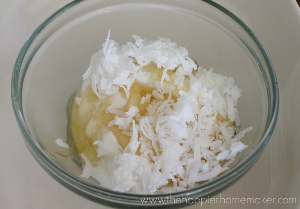 honey coconut dip