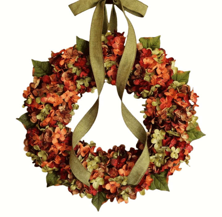 hydrangea-wreath-for-fall-720x705-1 fall hydrangea wreath