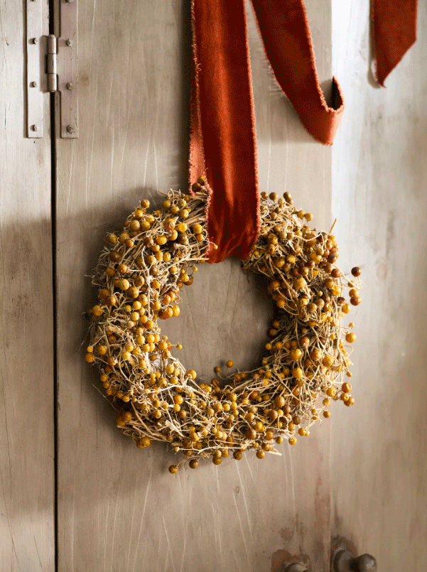 natural-fall-wreath-terrain natural dried floral fall wreath simple