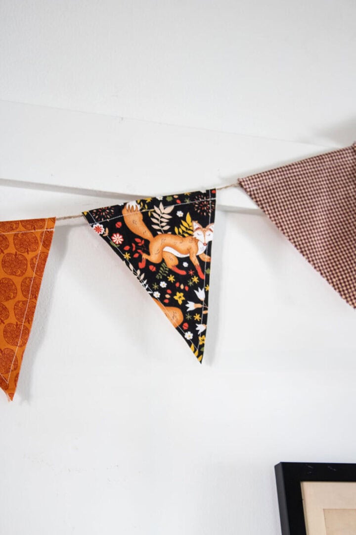 Halloween bunting banner