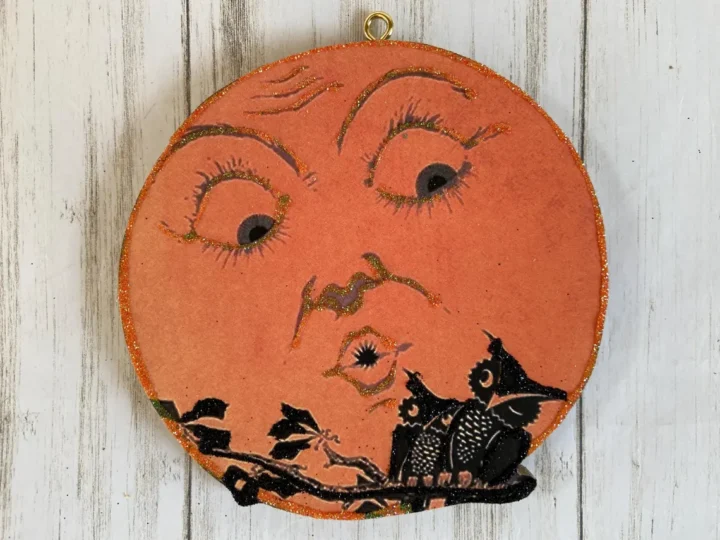 moon-and-owl-Halloween-decoration-vintage-inspired