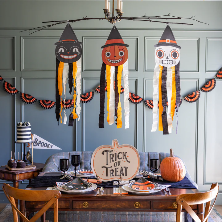 vintage Halloween characters for decorating